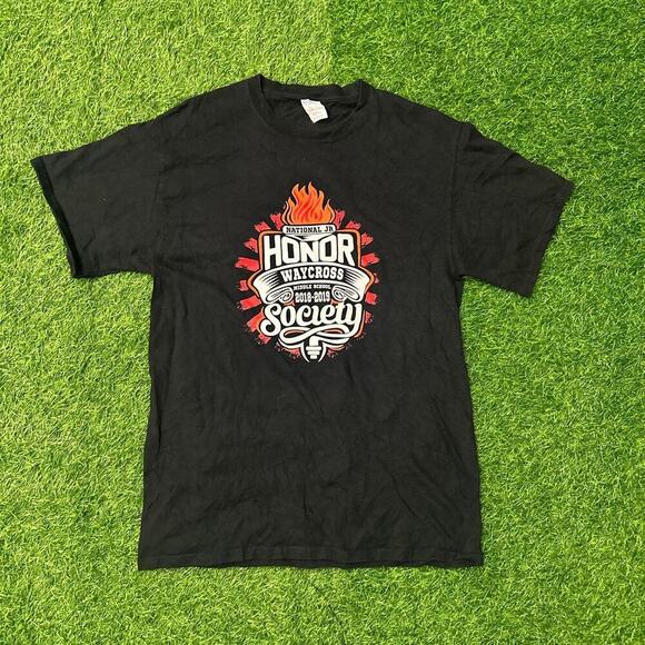 Other Other - Waycross Honor Society Torch & Flame Graphic Tee